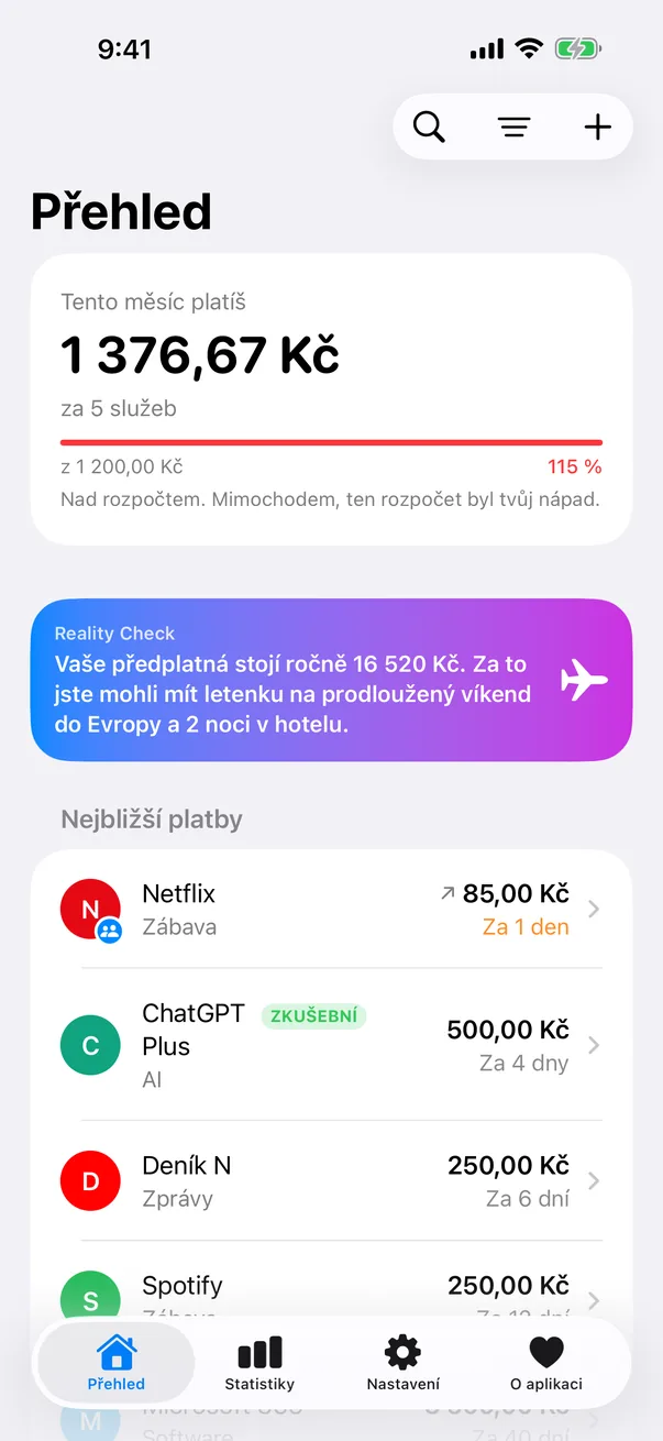 Rozpočet