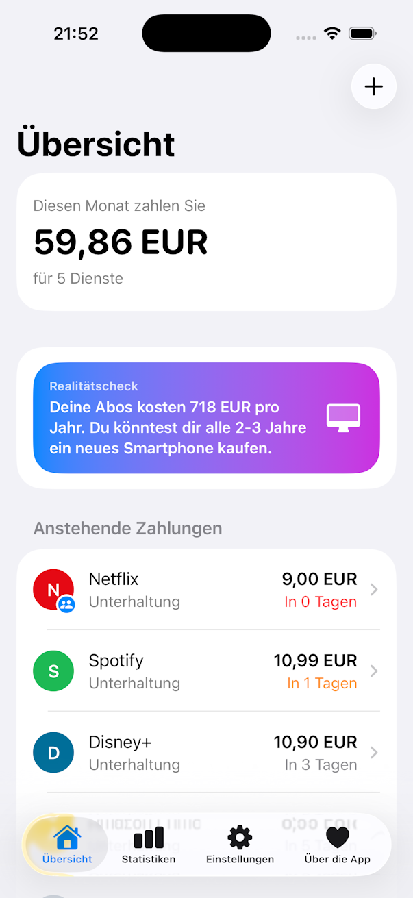 App Dashboard