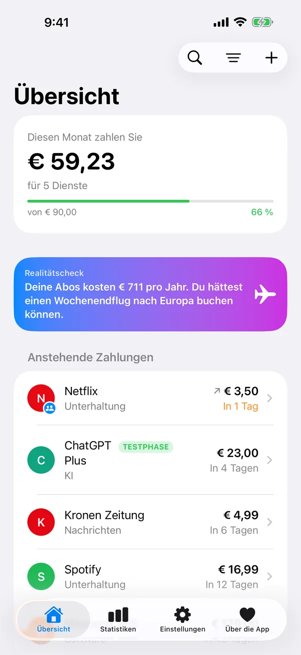 App Dashboard