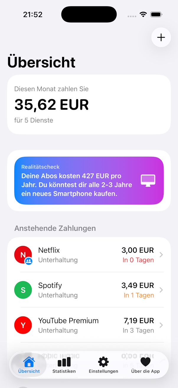 App Dashboard