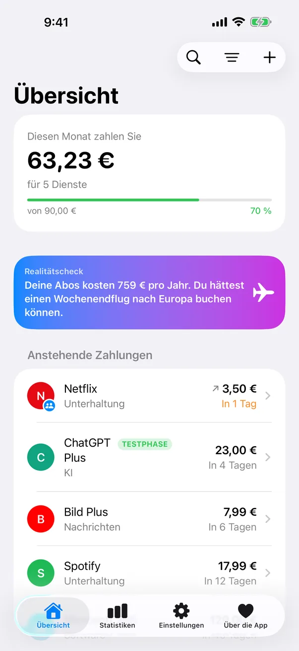 App Dashboard