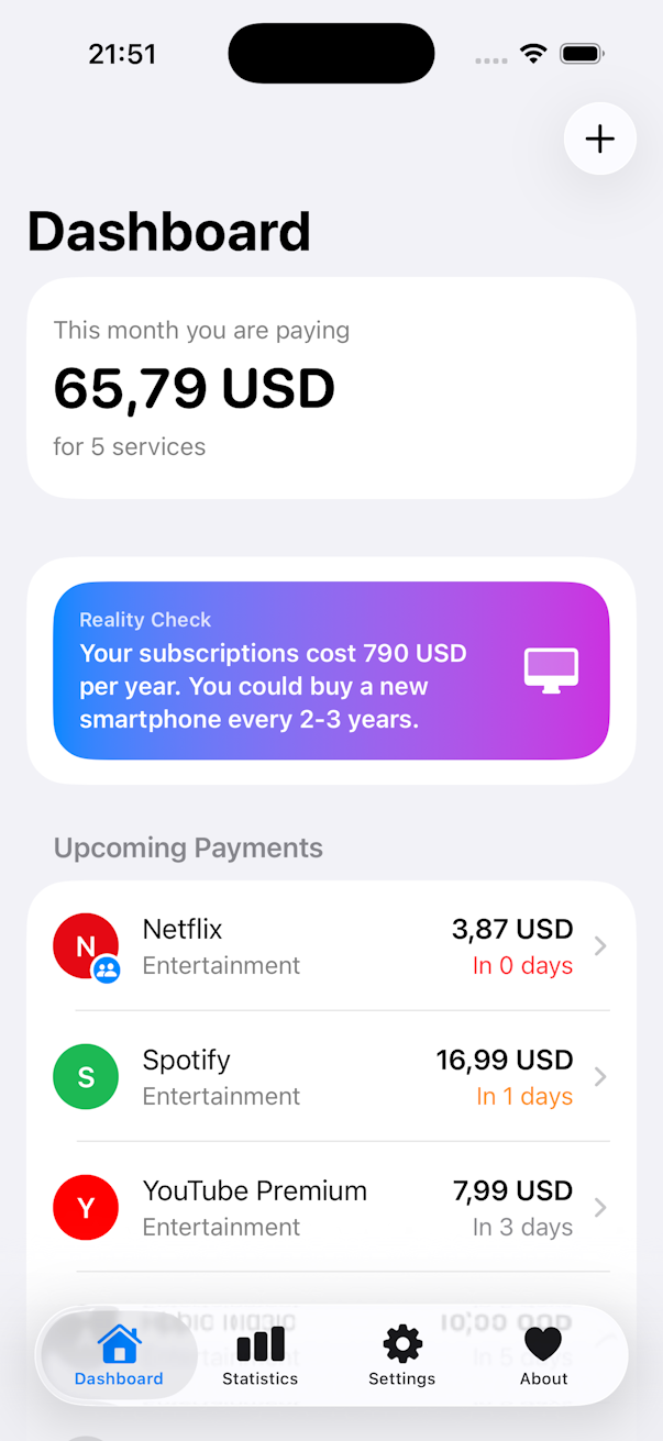 App Dashboard