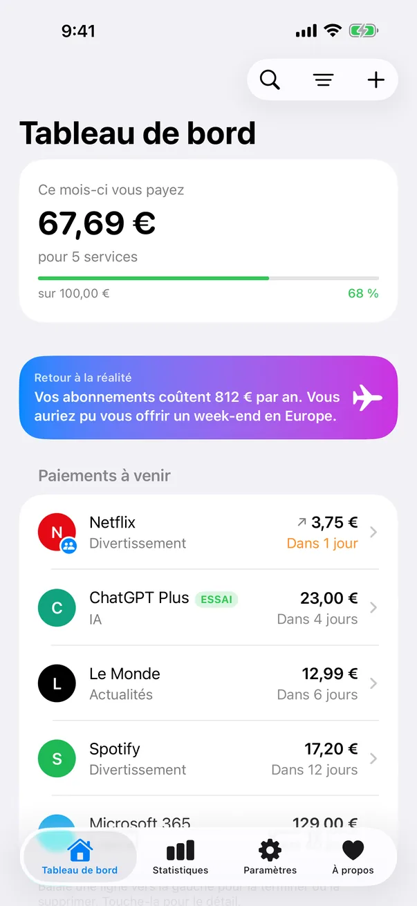 App Dashboard