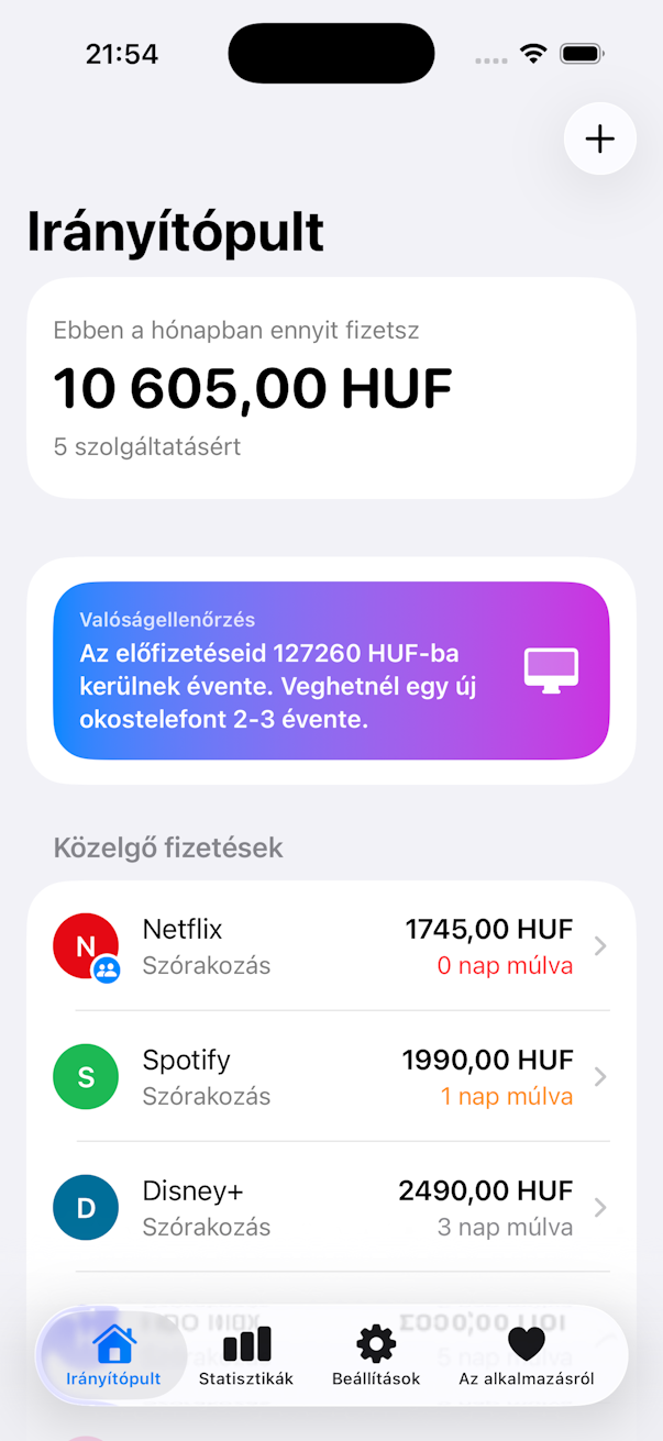 App Dashboard