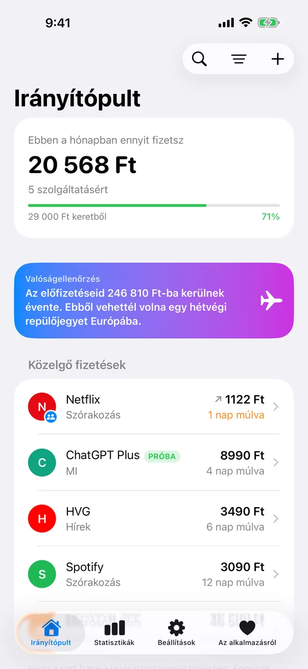 App Dashboard