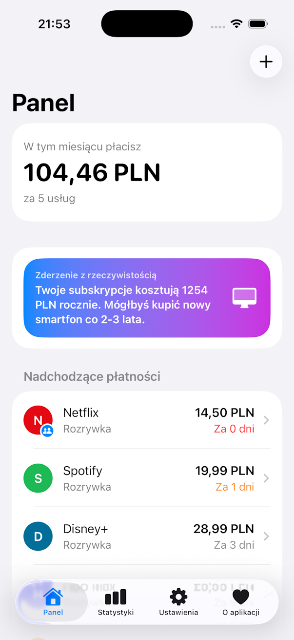 App Dashboard