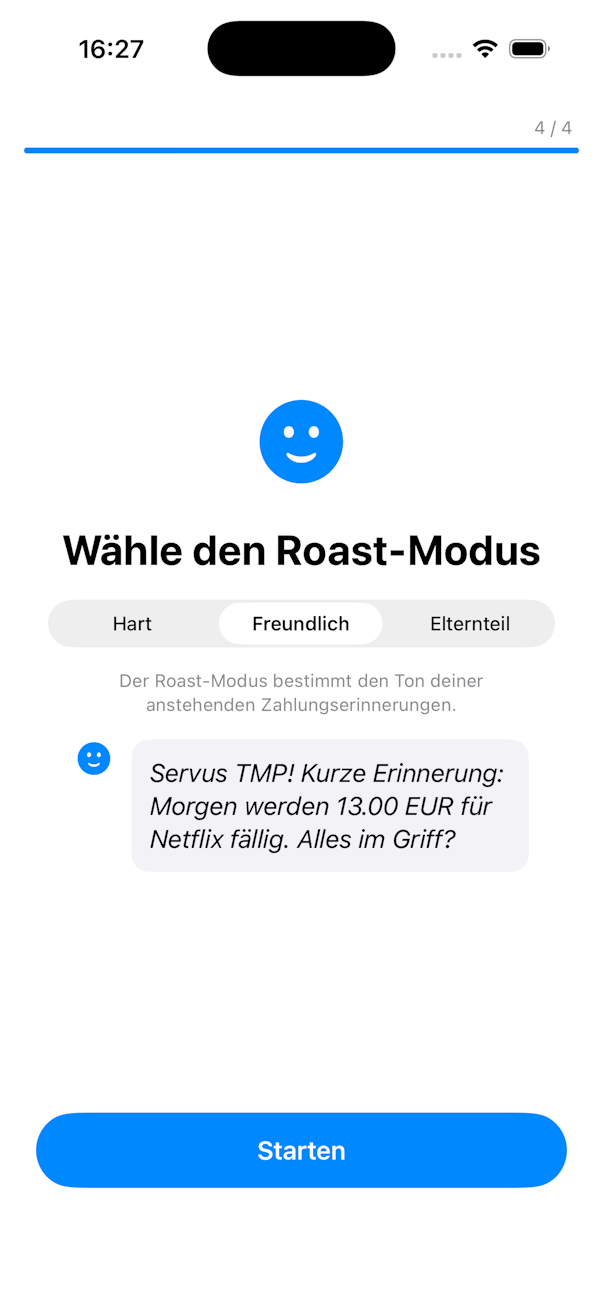Roast Mode