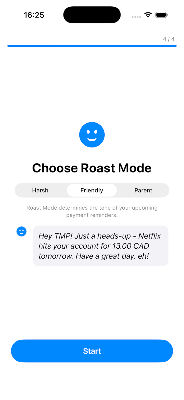 Roast Mode