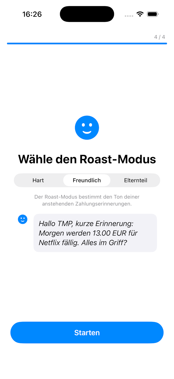 Roast Mode