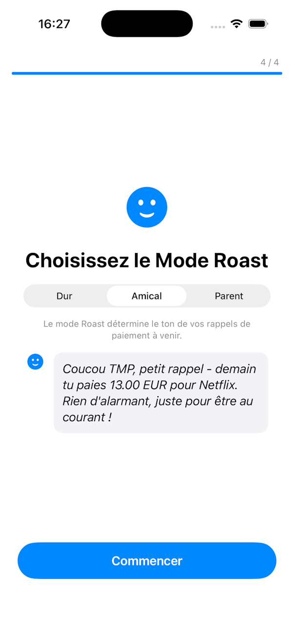 Roast Mode