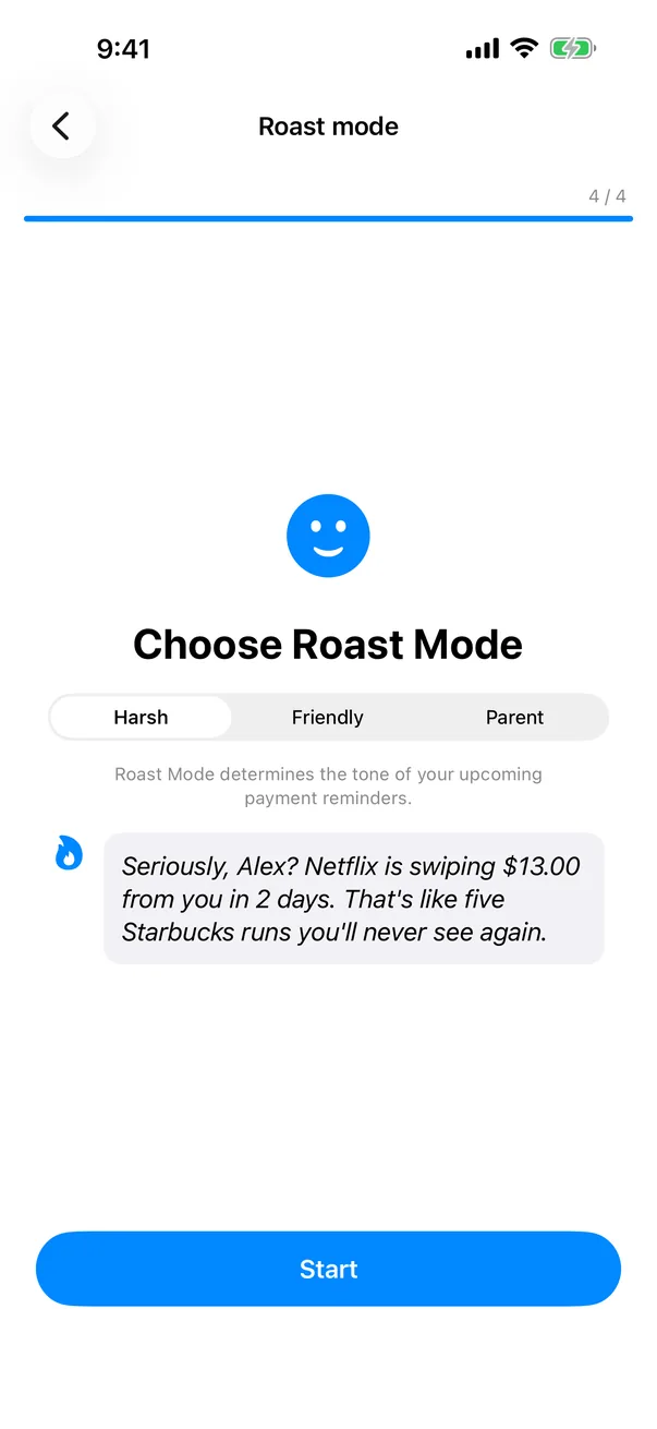 Roast Mode