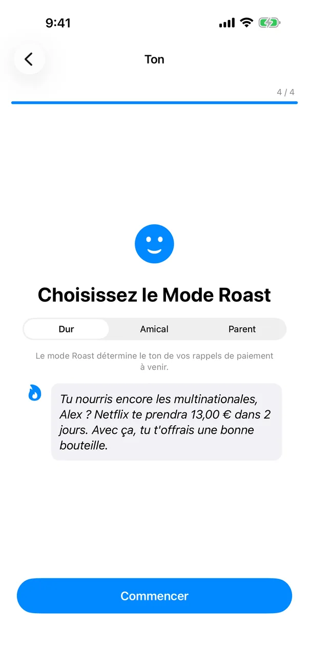 Roast Mode